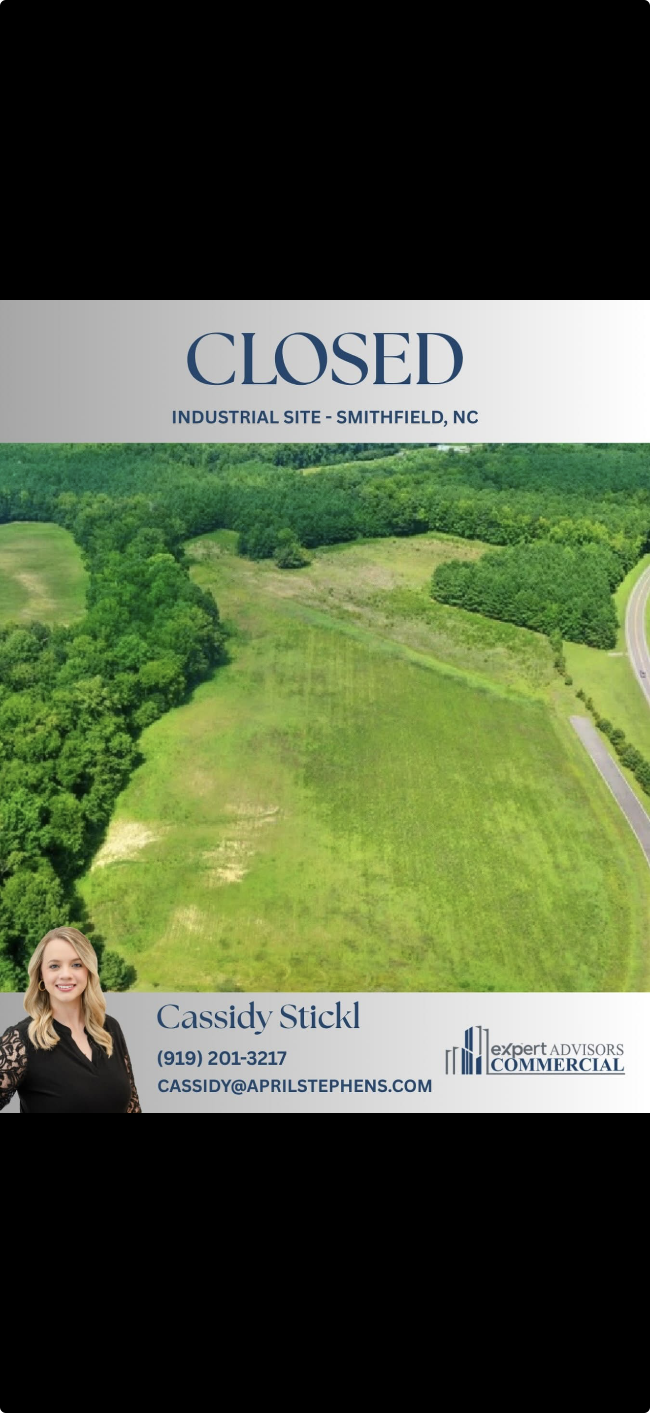 Closed: Industrial site in Smithfield, NC, Cassidy Stickl